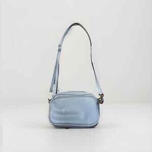 Pom Pom London Mayfair Leather Crossbody Bag Taupe Interchangeable Straps